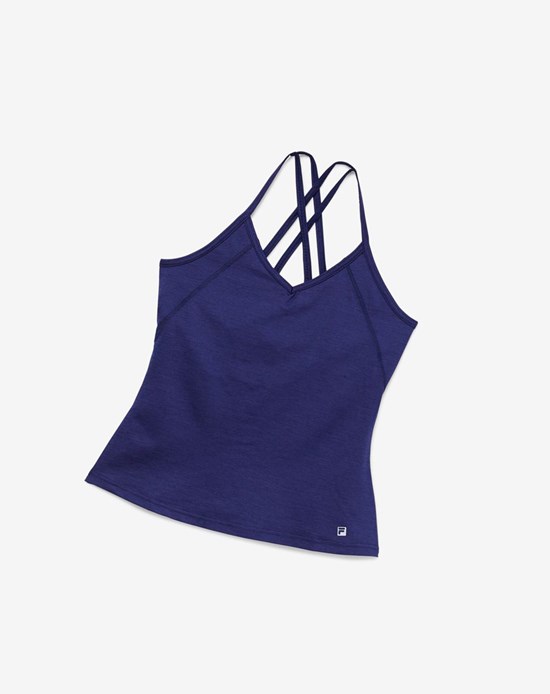 Fila Back Court Cami Tank 557 Marlin Heather ? Wild Lime | BGF-586417
