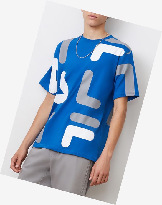 Fila Bennet Tee Bblu/Fgry/Wht | IXV-419260