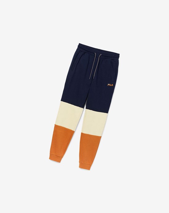 Fila Berson Pant 410 Peacoat / Bran / Bleached Sand | IBN-462791