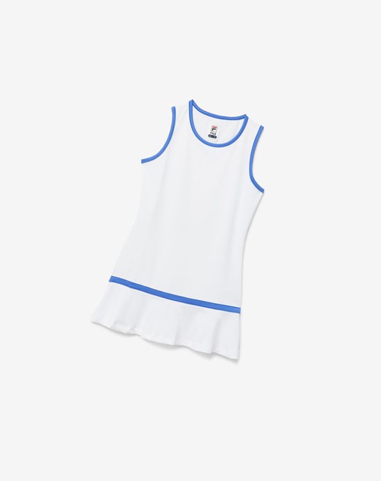 Fila Core Tenisove Saty Biele Modre | MJU-258967