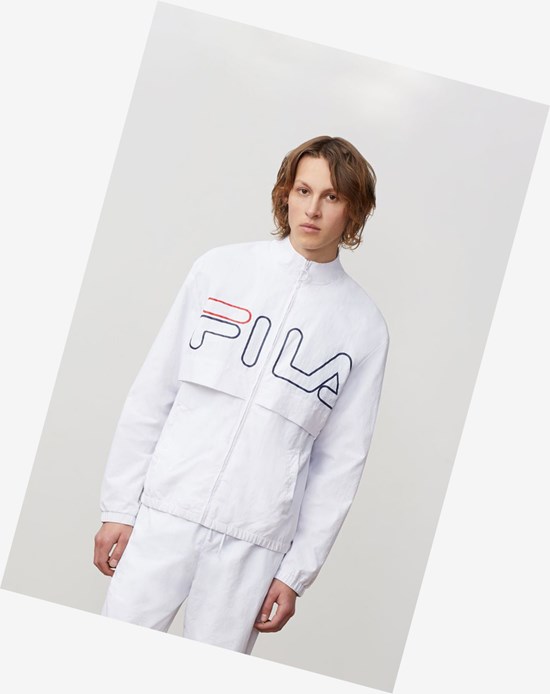 Fila Dani Woven Jacket Biele | ITM-193847