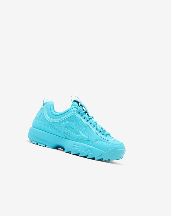 Fila Disruptor 2 Premium Sneakers Modre Modre Modre | DYS-920674
