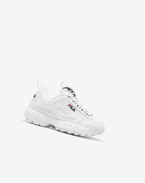 Fila Disruptor 2 Sneakers Biele Námornícka Modrá Červené | KNB-067149