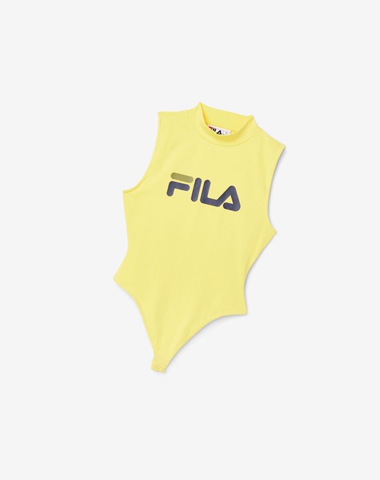 Fila Donata Bodysuit 706 Goldfinch / Peacoat / Urban Chic | KGE-410385