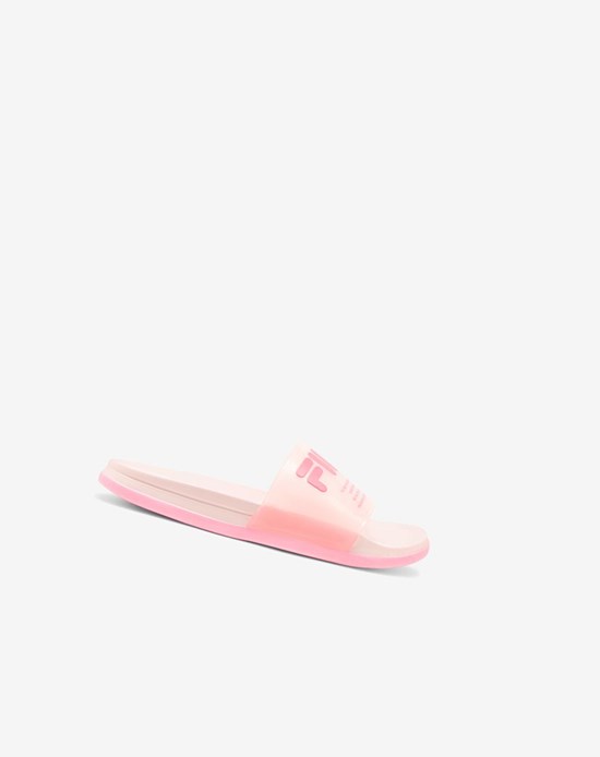 Fila Drifter Luxe Clear Slapky Sandals Ruzove | OXG-350761