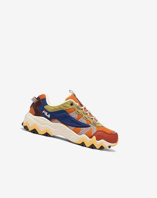 Fila Fieldstone Sneakers Biele Oranžové | FOA-945368