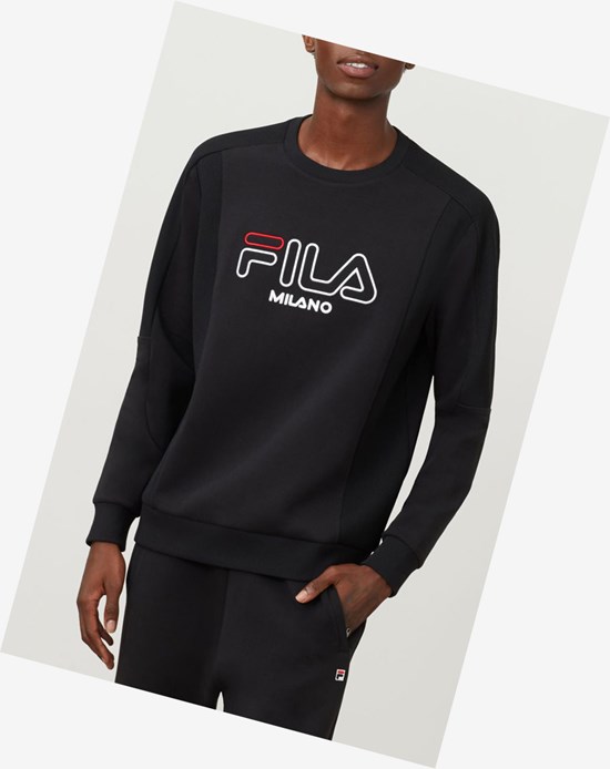 Fila Fila Milano Neoprene Sweatshirt Čierne | YDT-751429