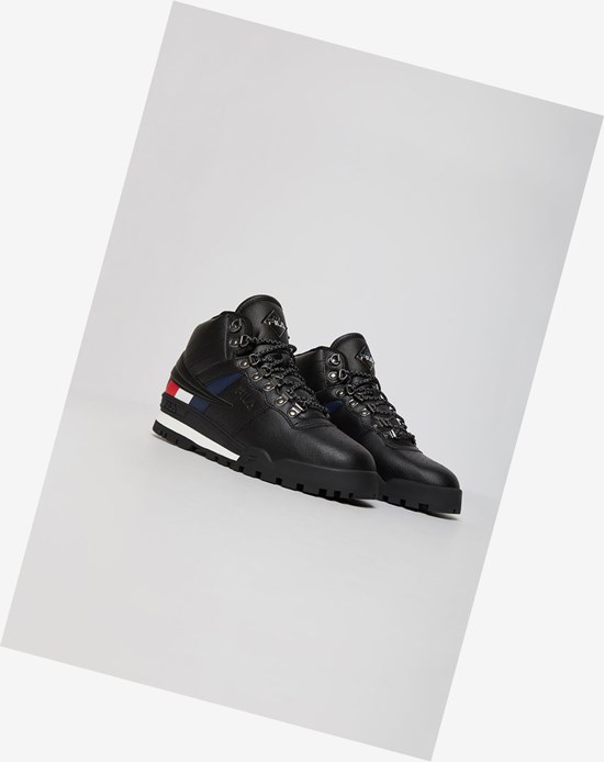 Fila Fitness Hiker Stredne Tenisove Shoes Blk/Wht/Fred | VHE-406127