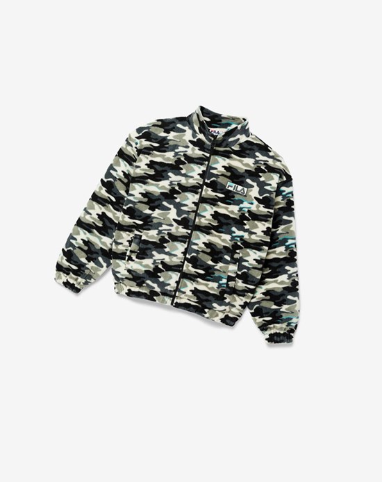 Fila Frantry Camo Jacket Čierne | CJR-604123