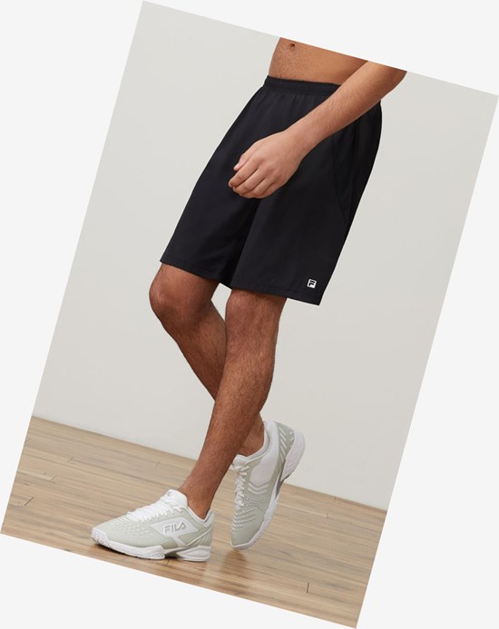 Fila Fundamental Double Layer Kratke Čierne | URX-543196