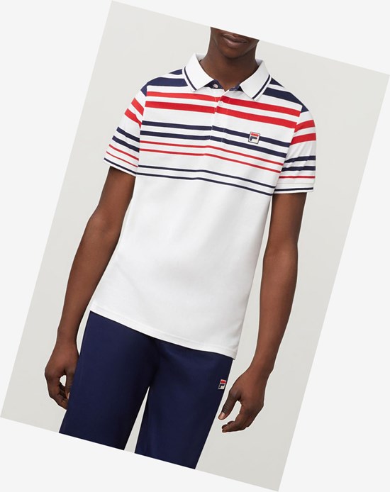 Fila Geeza Polo Wht/Peac/Cred | GNB-957632