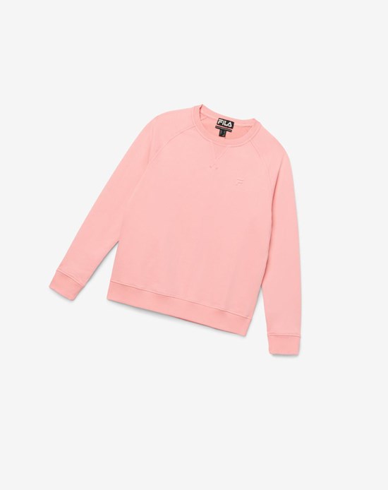 Fila Logan Crewneck 681 Strawberry Ice | WRJ-149782