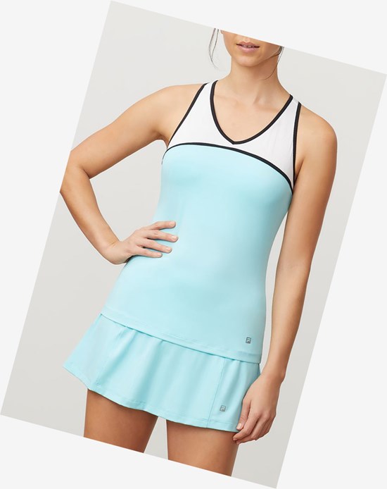 Fila Love Game Racerback Tank Angbl/Wht/Blk | MLS-294375