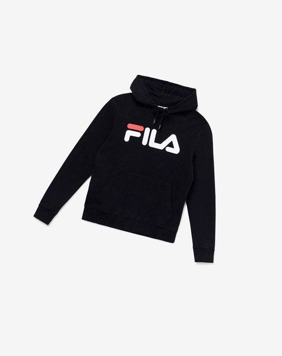 Fila Lucy Hoodie Čierne Biele | LPB-569308