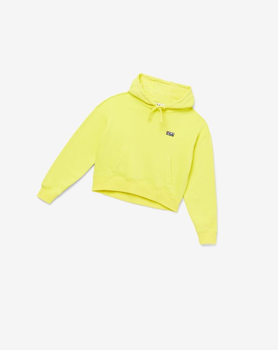 Fila Marina Hoodie 706 Goldfinch | FQO-847639