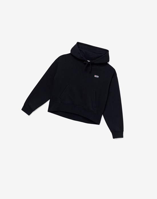 Fila Marina Hoodie Čierne | SOV-584097