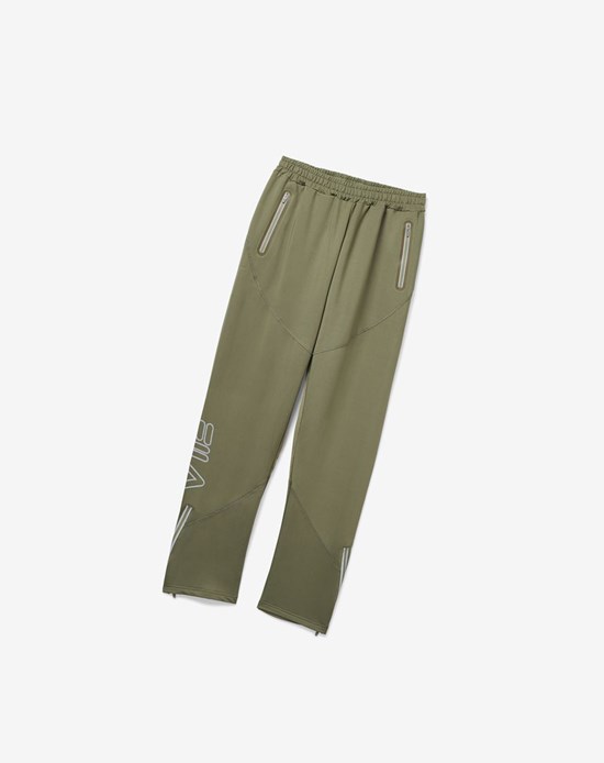 Fila Nusrat Pant Zelene Čierne Strieborne | EAR-632140