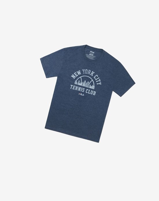 Fila Nyc Vintage Club Tee Námornícka Modrá | SLR-891706
