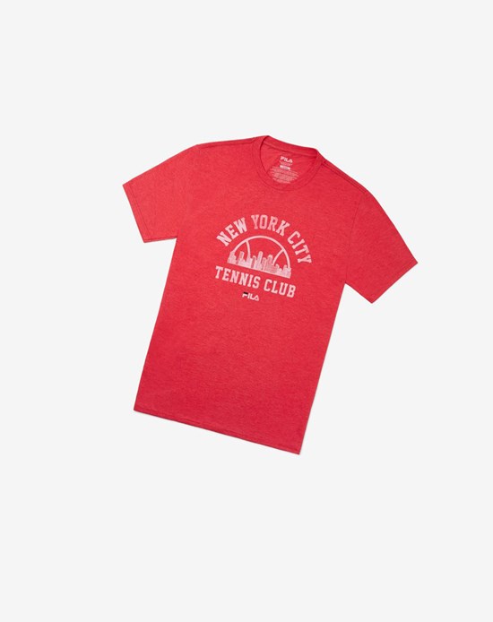 Fila Nyc Vintage Club Tee Červené | SUQ-685932