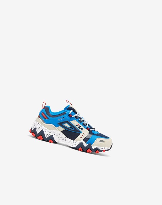 Fila Oakmont Tr Sneakers Námornícka Modrá Strieborne Modre | SWU-571836