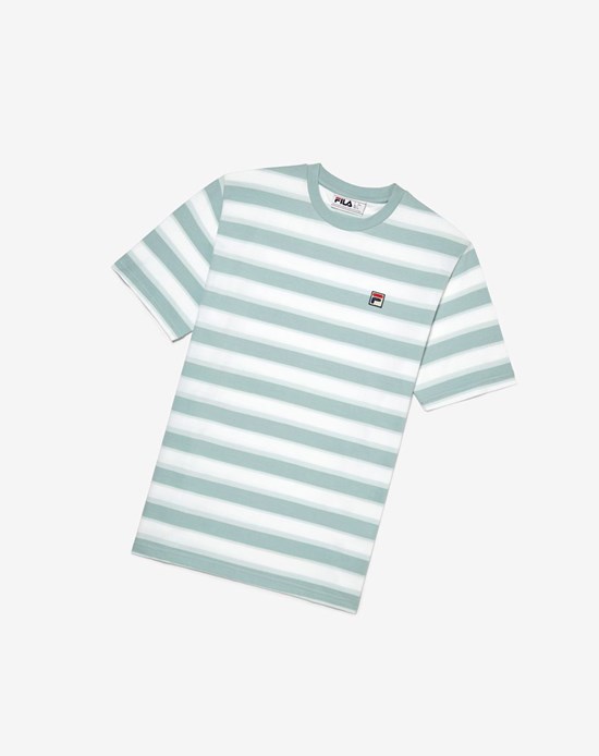 Fila Pietersite Tee Modre Biele | XRB-741526