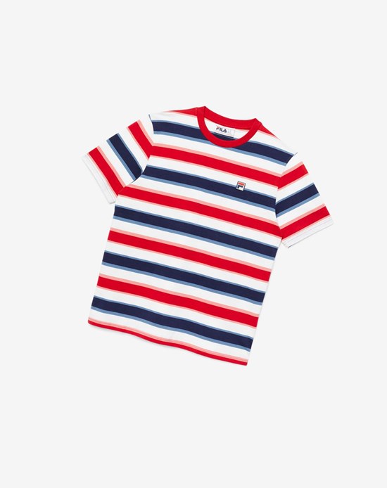 Fila Pietersite Tee Červené | QJS-561290