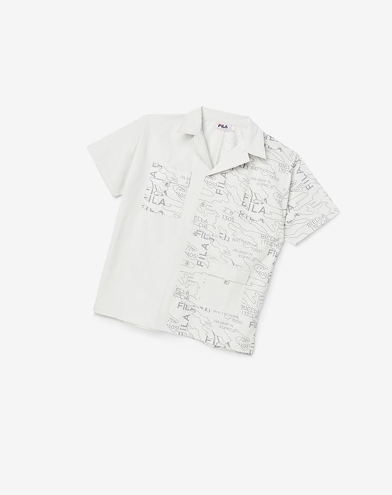 Fila Pluggy Shirt 104 Lunar Rock | KFY-407523