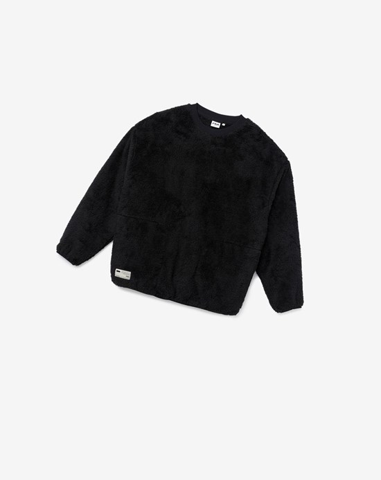 Fila Project 7 Boa Fleece Sweatshirt Čierne | OGN-548369