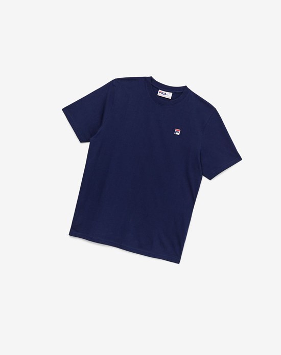 Fila Quartz Tee 410 Peacoat | CPQ-389502