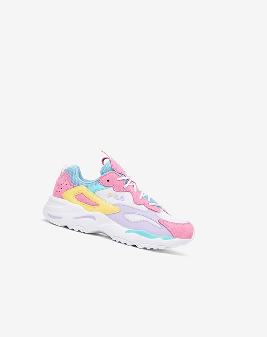 Fila Ray Tracer Sneakers Biele Modre | ASW-240617
