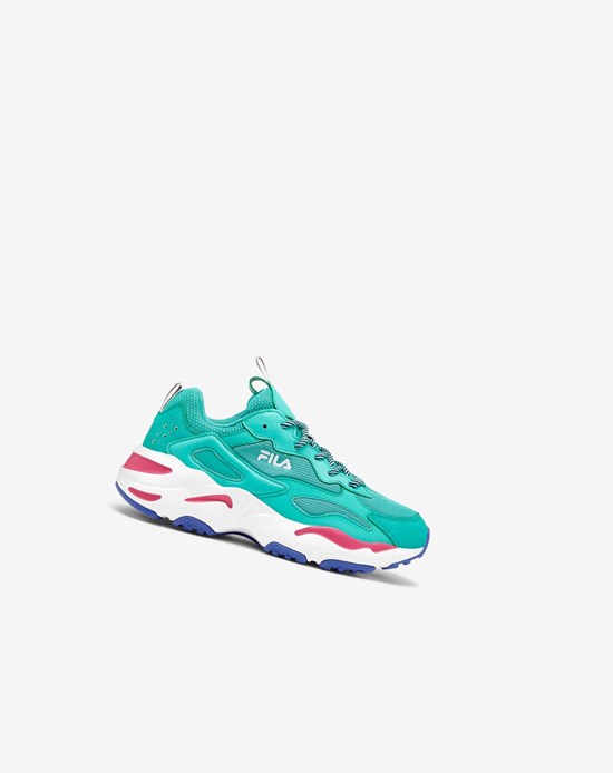 Fila Ray Tracer Sneakers Plgr/Wht/Mage | JCS-984753
