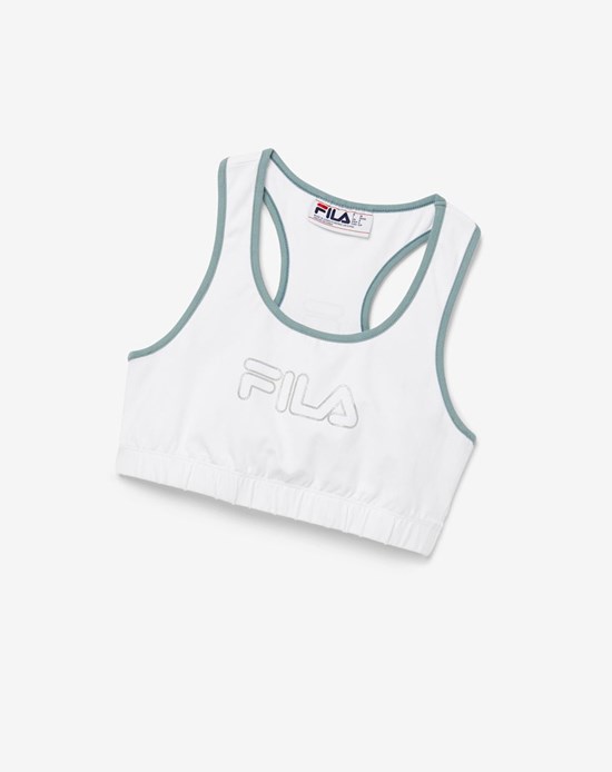 Fila Rebeca Bra Top Biele | OIQ-046127
