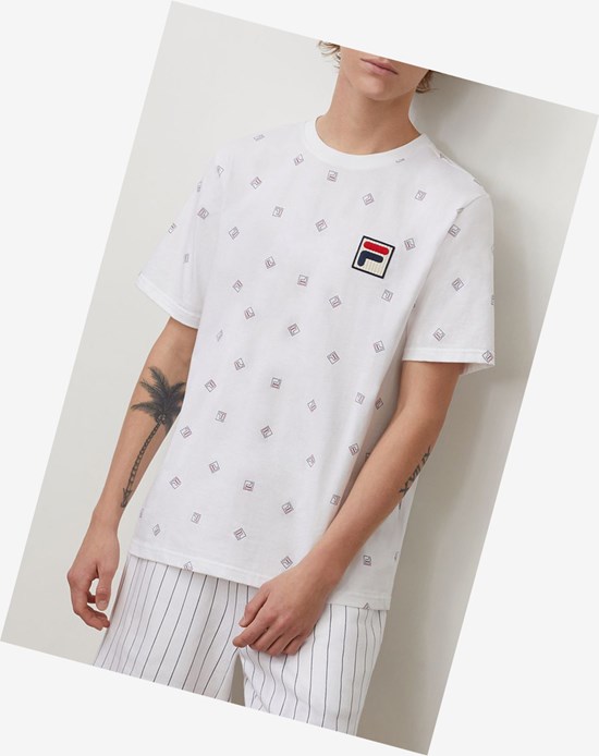 Fila Reign Tee Biele | ZBG-957840