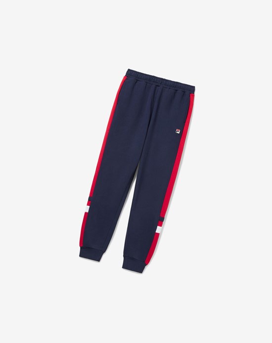 Fila Romolo Pant Červené Biele | ZNU-270354