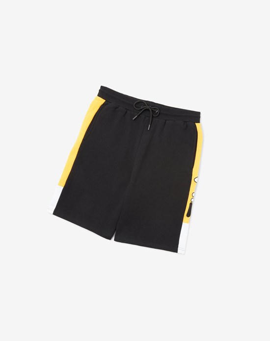 Fila Roy Kratke Čierne Žlté Biele | PNC-735419