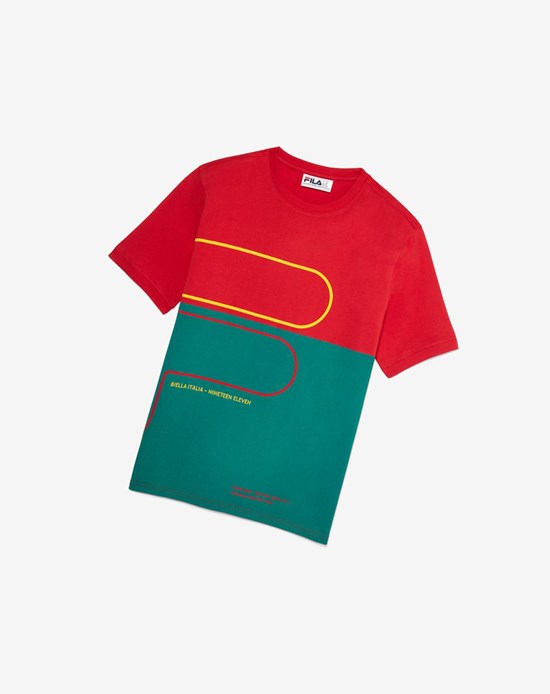 Fila Salza Tee Cred/Para/Free | WMK-036452