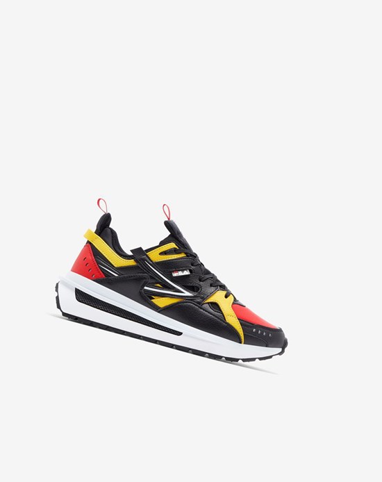 Fila Sandenal Sneakers Červené Čierne Citrón | TSD-637491
