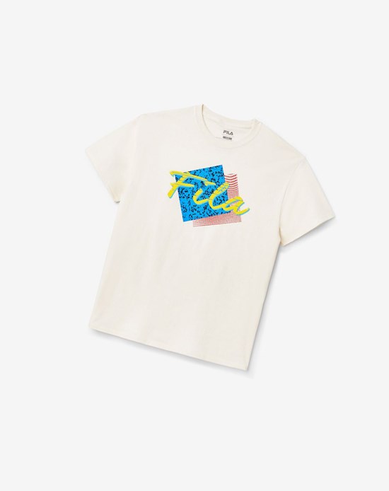 Fila Santa Monica Tee 132 Gardenia | TSI-701359