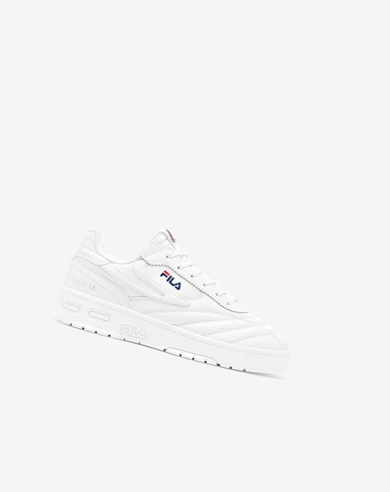 Fila Selecta Tenisove Shoes Biele Námornícka Modrá Červené | MOP-172963