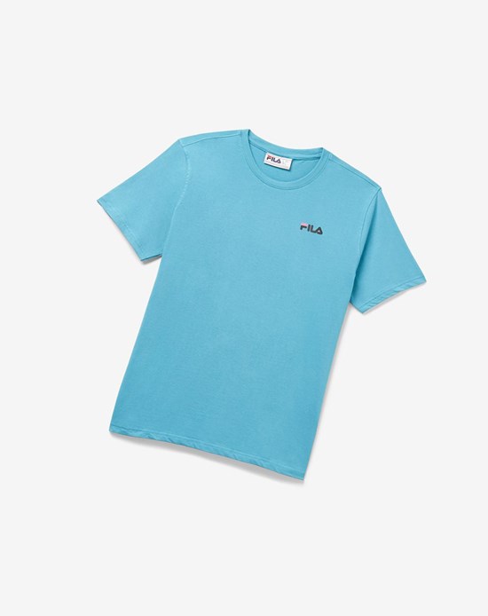 Fila Shoe Tower Tee 318 Larkspur | CZL-603792