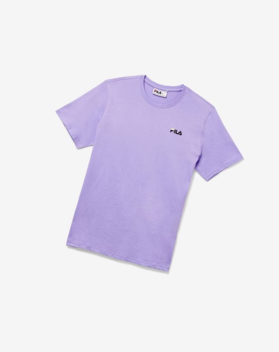 Fila Shoe Tower Tee 597 Violet Tulip | NKB-540286