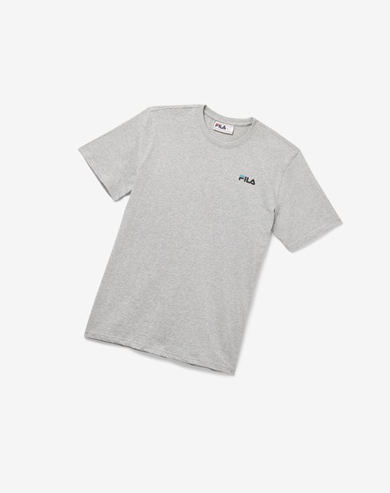 Fila Shoe Tower Tee Siva | ZCV-295471