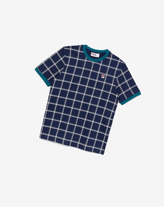 Fila Slate Ringer Tee Biele | RPH-530712
