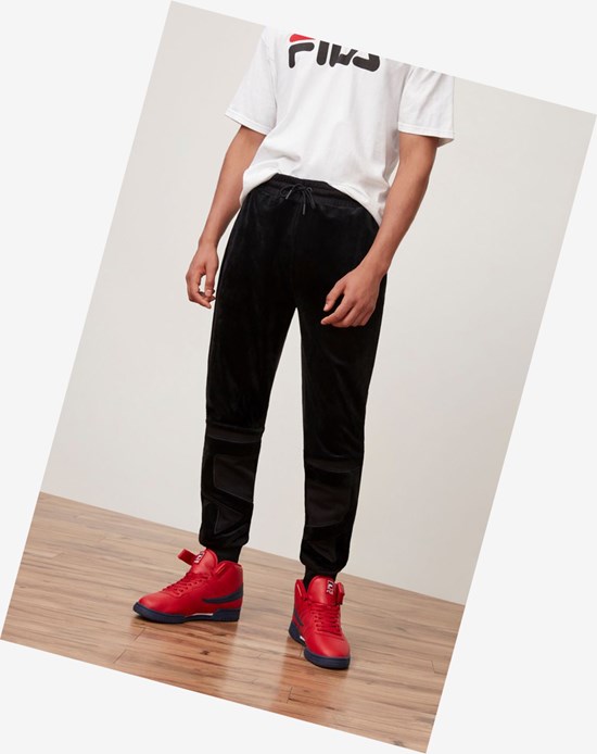 Fila Sparsh Velour Pant Čierne | ENS-697213