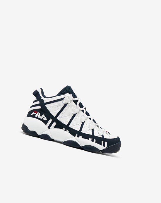 Fila Stackhouse Spaghetti Sneakers Biele Námornícka Modrá Červené | QHZ-186432