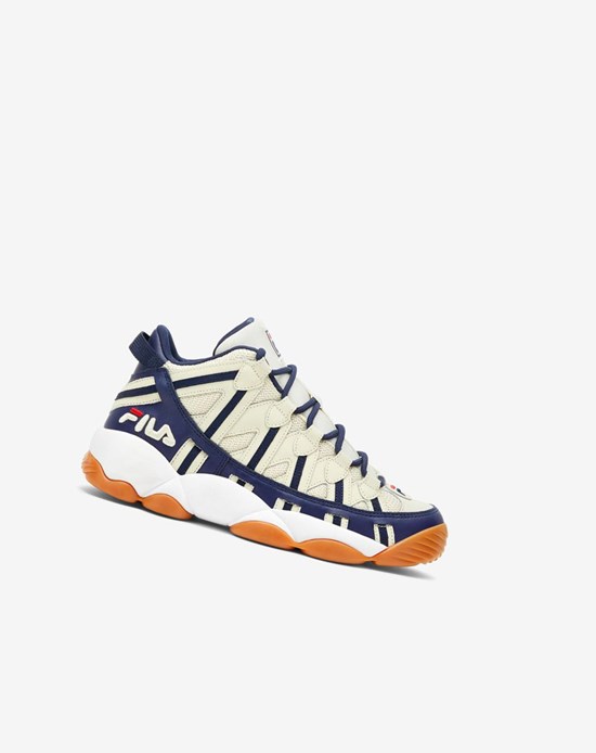 Fila Stackhouse Spaghetti Sneakers Krém Biele Námornícka Modrá | WUQ-265370