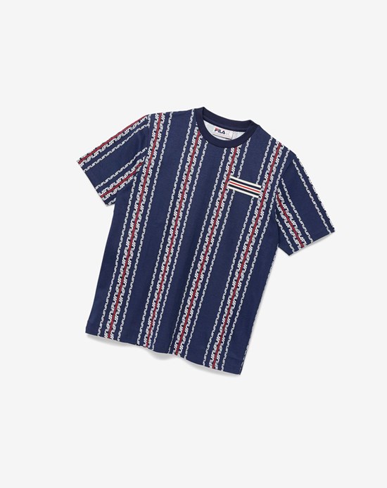 Fila Steffan Tee Červené | LWX-974256
