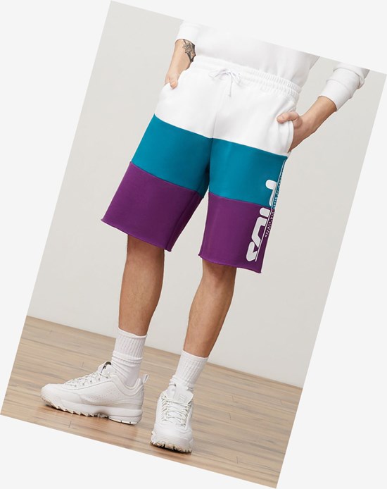 Fila Stu Kratke Wht/Bbay/Grpj | MSV-568419