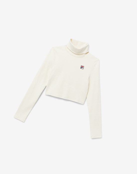 Fila Tapi Cropped Turtleneck 293 Turtledove | MFL-795160