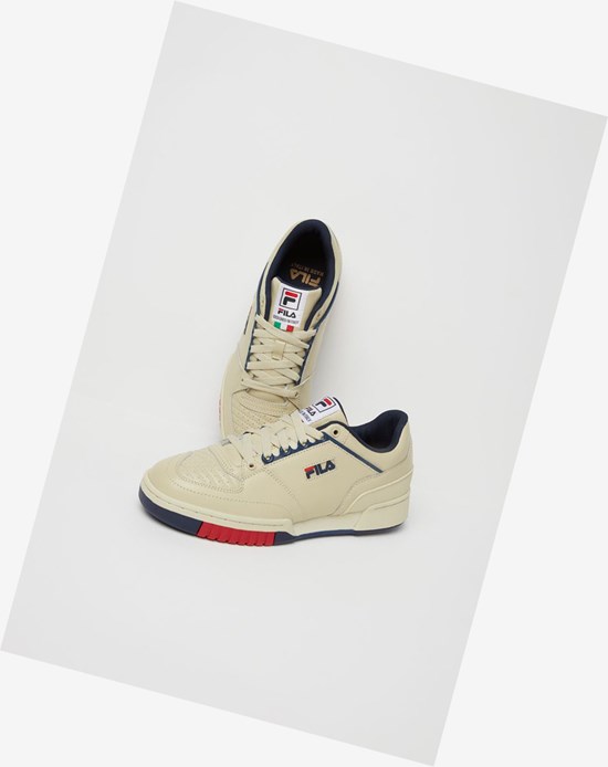 Fila Targa Tenisove Shoes Krém Námornícka Modrá Červené | AWX-908124